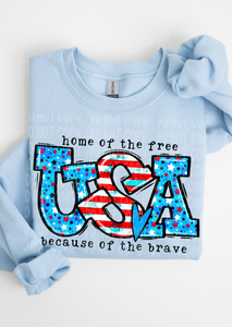 Home of the Free Bella Canvas T-Shirt