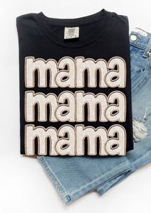 Mama Stacked Comfort Colors TEE
