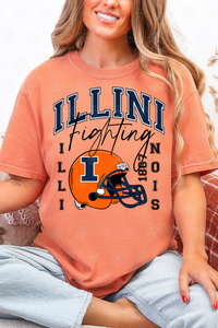 Let's Go Illini Tee