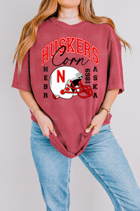Let's Go Huskers Tee