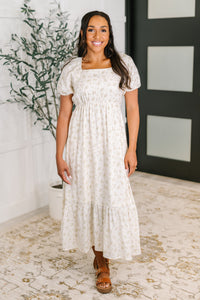 Angelcore Square Neck Dress