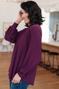 Closing Time Mock Neck Blouse - SALE