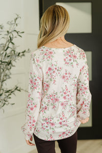 Cool to Be Kind Floral Blouse