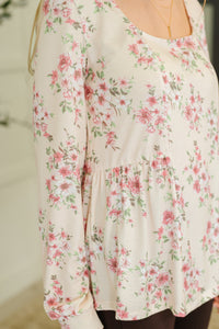 Cool to Be Kind Floral Blouse