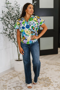 Fielding Questions Floral Top