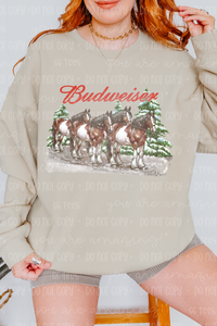 Horse & Sleigh Tee or Sweatshirt