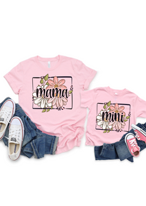 Floral Mini KIDS TEE
