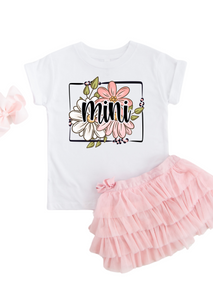 Floral Mini KIDS TEE