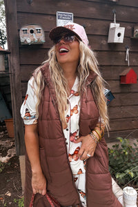PREORDER- WILD OAK PUFFER VEST