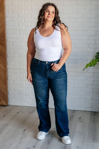 Judy Blue Muriel Full Size Tummy Control Straight Jeans