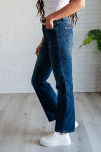 Judy Blue Muriel Full Size Tummy Control Straight Jeans