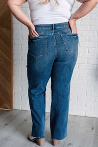 Judy Blue Anita Full Size Tummy Control Straight Jeans