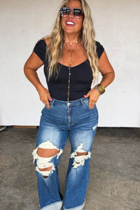 PREORDER- BLAKELEY DISTRESSED JEANS