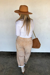PREORDER- WILD FAWN BARREL JEAN