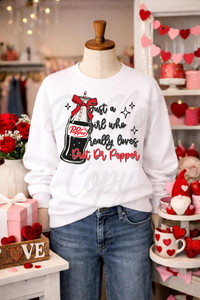 Just A Girl Who Loves Diet DP Tee or Sweatshirt