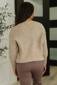 Make it Easy Textured Sweater