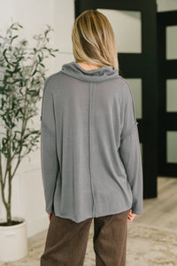 Metro Flow Center Seam Turtleneck