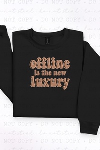 Offline New Luxury Tee or Sweatshirt