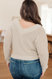 Stuck In The Moment V-Neck Sweater - SALE