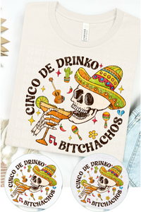 Skull Mariachi Party TEE