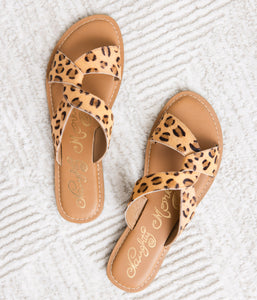 Conga Sandal in Leopard