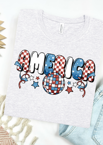 America Disco Bella Canvas T-Shirt