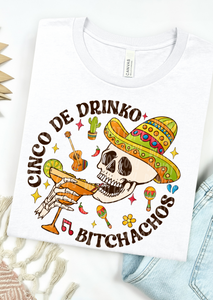 Skull Mariachi Party Bella Canvas T-Shirt