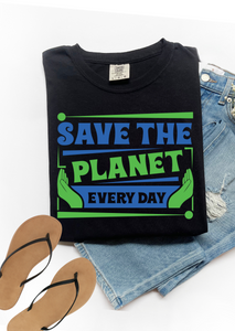 Save the Planet Comfort Colors T-Shirt