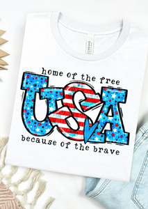 Home of the Free Bella Canvas T-Shirt