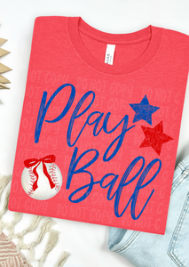 Play Ball Bella Canvas T-Shirt