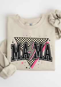 Retro Mama Lighting Bolt