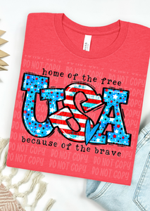 Home of the Free Bella Canvas T-Shirt