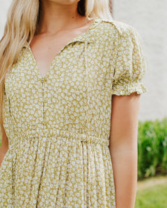 Think About It Ruffle Tiered Midi Dress ESB