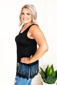 Spread Your Wings Sleeveless Top In Black ESB