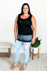 Spread Your Wings Sleeveless Top In Black ESB