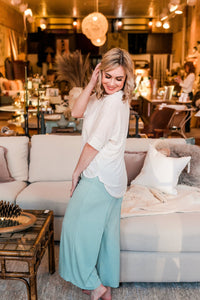 Minted in Summer Palazzo Pants ESB