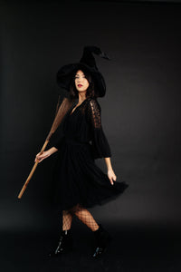 Indulge Tulle Skirt In Black ESB