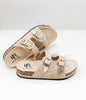 Morgana Western Sandal in Green