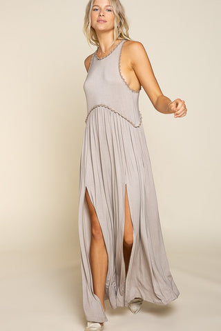 Love On Me Solid Maxi Dress