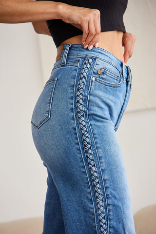 YMI Jeanswear Full Size Hyperstretch Mid-Rise Skinny Jeans