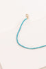 Turquoise Beaded Anklet