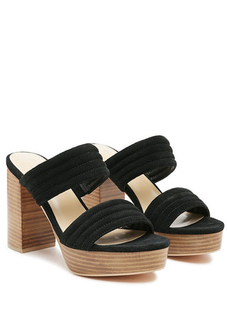 Forever Link Double Buckle Open Toe Sandals