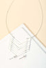 Chevron Necklace & Earrings Set