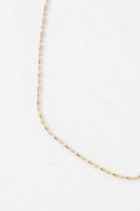 Mini Gold Bead Anklet