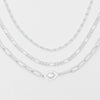 On Trend Chain Anklet, Set of 3