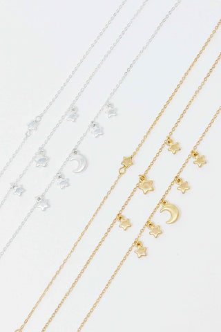 Heart Necklace, Bracelet and Stud Earrings Jewelry Set