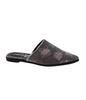 Dragonfly Velvet Flats in Grey