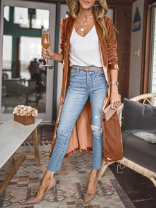 Open Front Long Sleeve Jacket