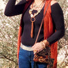 AQUA TERRA Leather Cord Necklace 231E