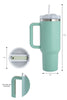 40oz Vacuum-Sealed Insulated Grip Tumbler